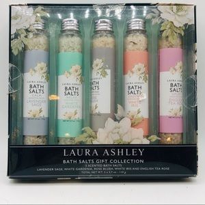Laura Ashley Bath Salts Gift Collection 5 scents